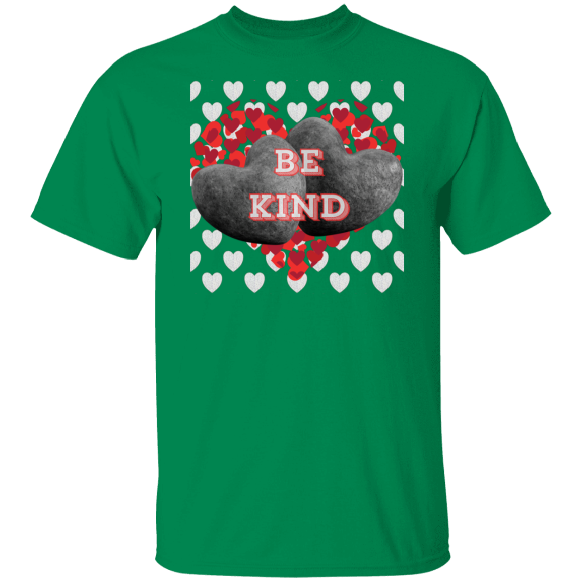 Throw Love Not Stones Be Kind T-Shirt - Valentines Day
