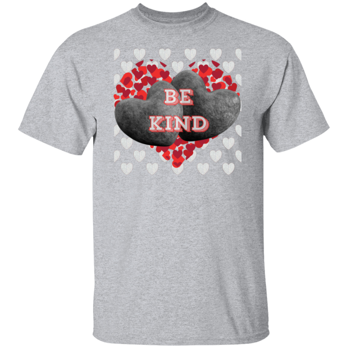 Throw Love Not Stones Be Kind T-Shirt - Valentines Day
