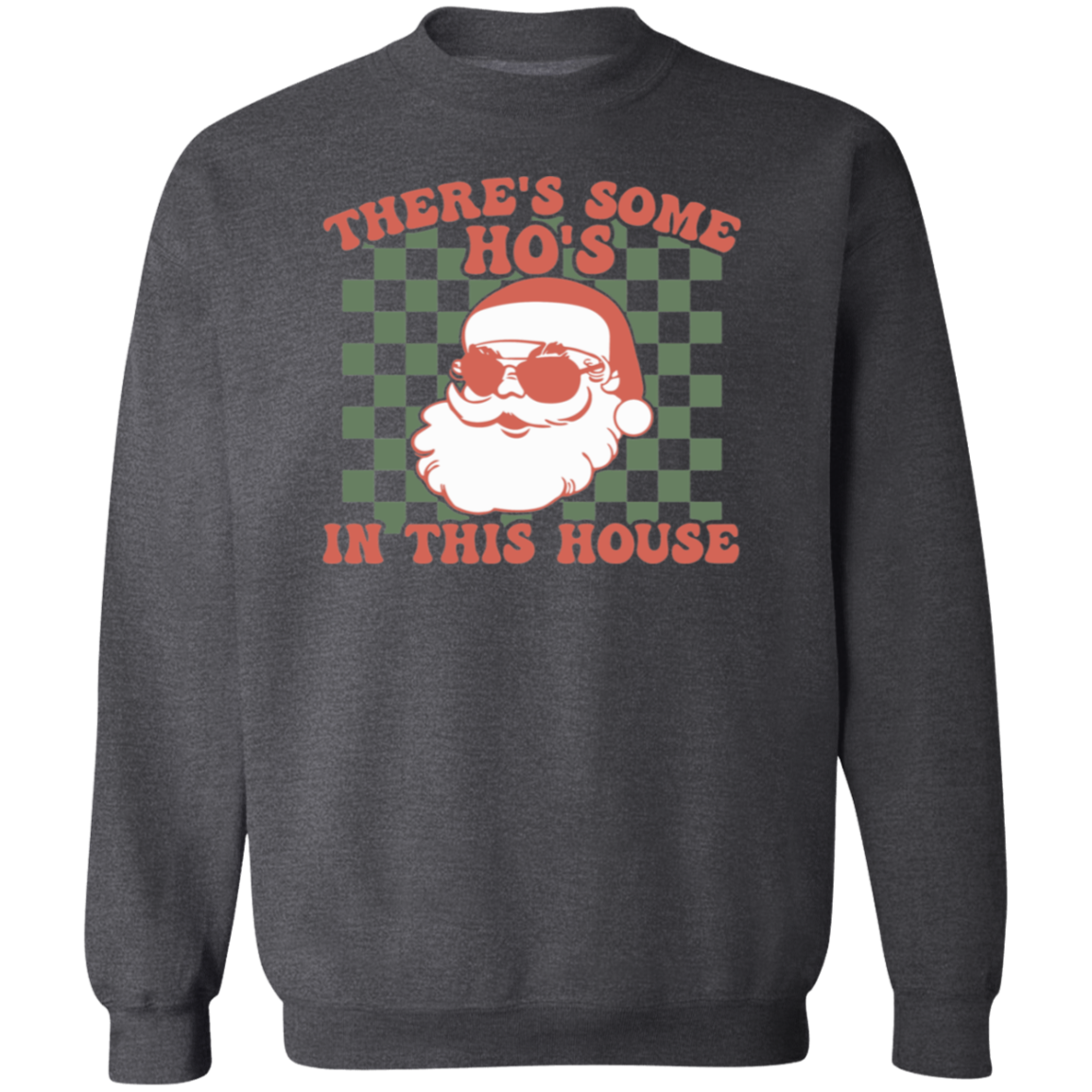 CHRISTMAS - THERE'S SOME HO'S IN THIS HOUSE / UNISEX SOFT HOODIE