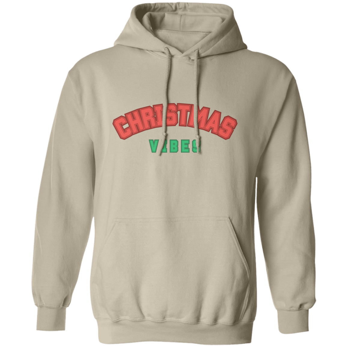 CHRISTMAS VIBES / UNISEX SOFT HOODIE AND CREWNECK PULLOVER SWEATSHIRT