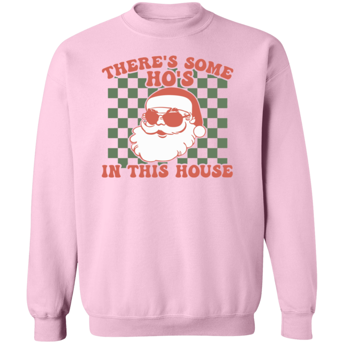 CHRISTMAS - THERE'S SOME HO'S IN THIS HOUSE / UNISEX SOFT HOODIE