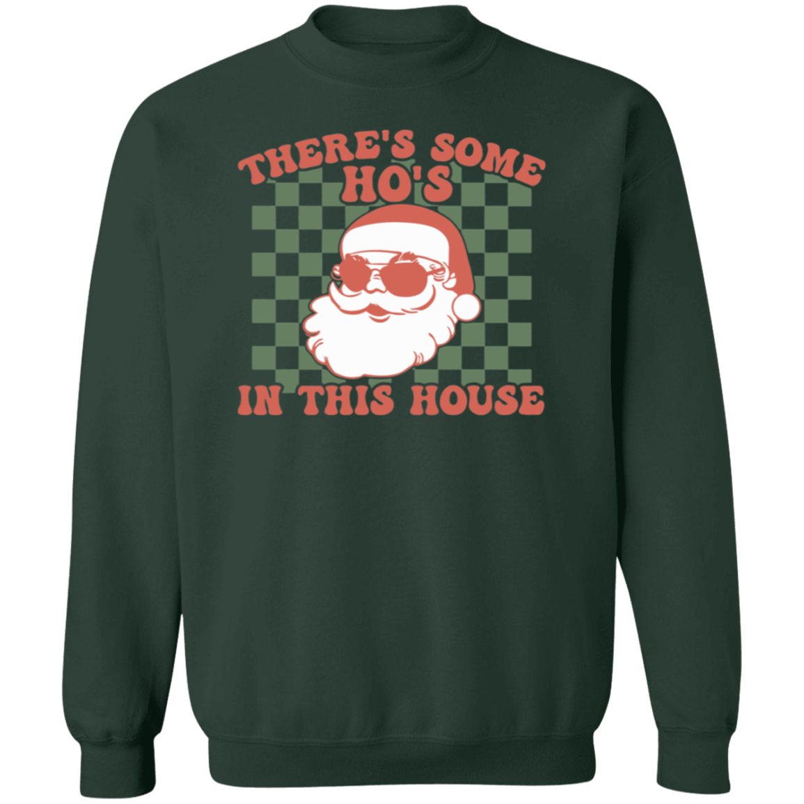 CHRISTMAS - THERE'S SOME HO'S IN THIS HOUSE / UNISEX SOFT HOODIE