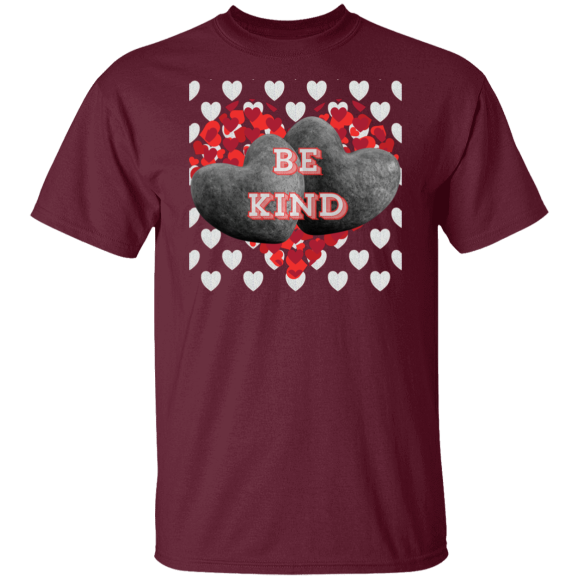 Throw Love Not Stones Be Kind  T-Shirt - Valentines Day