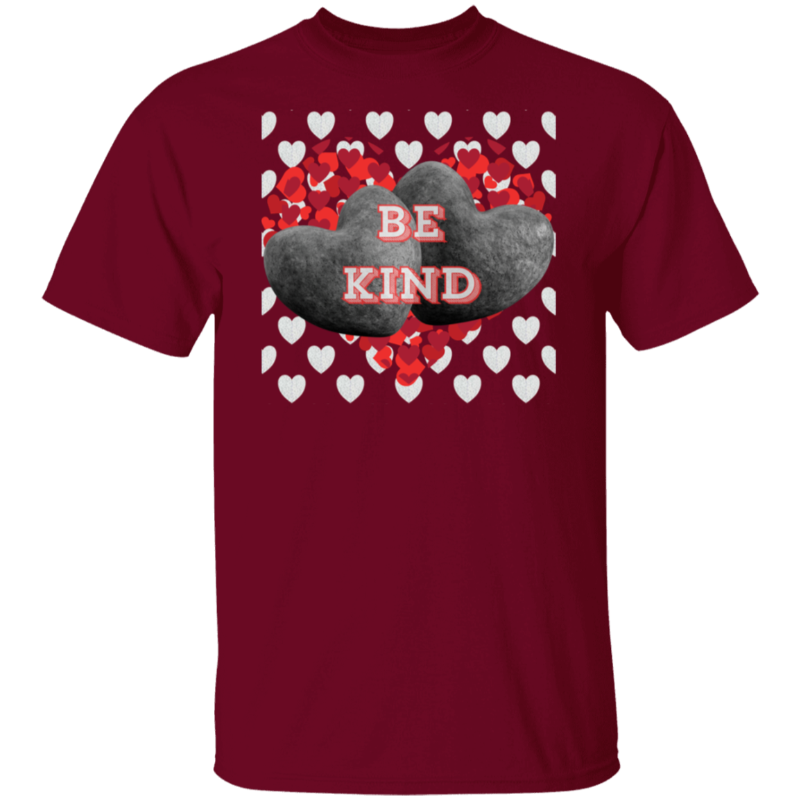 Throw Love Not Stones Be Kind  T-Shirt - Valentines Day