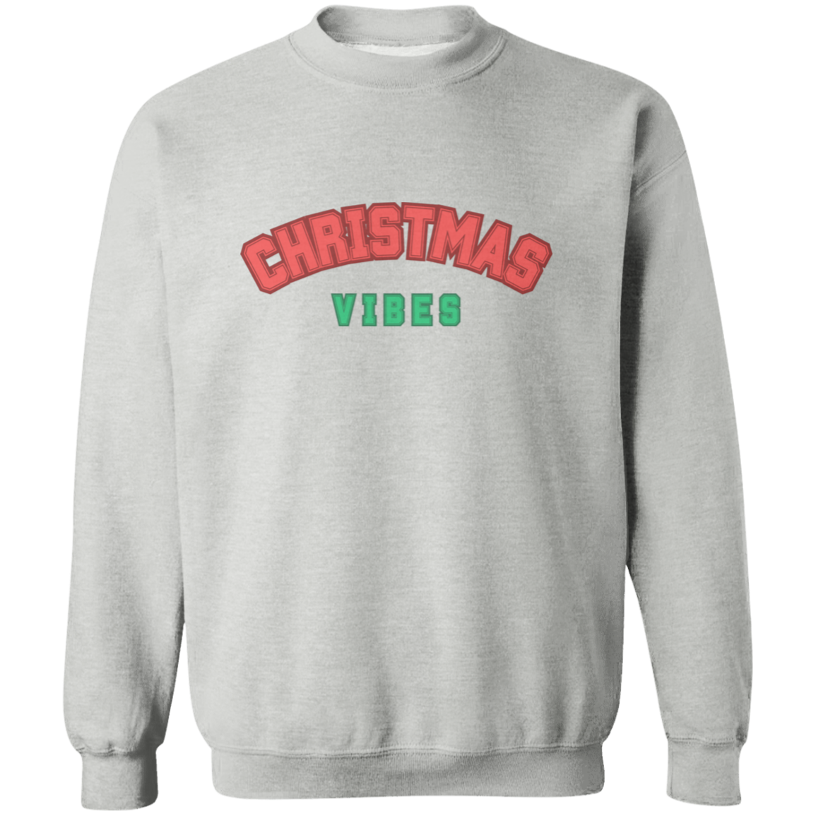 CHRISTMAS VIBES / UNISEX SOFT HOODIE AND CREWNECK PULLOVER SWEATSHIRT