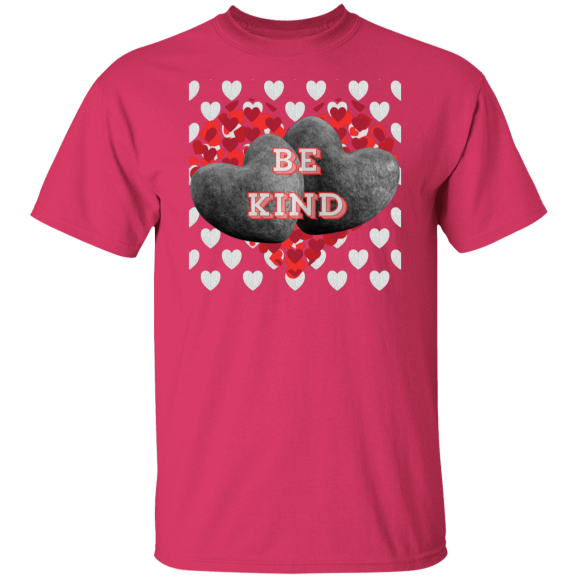 Throw Love Not Stones Be Kind  T-Shirt - Valentines Day