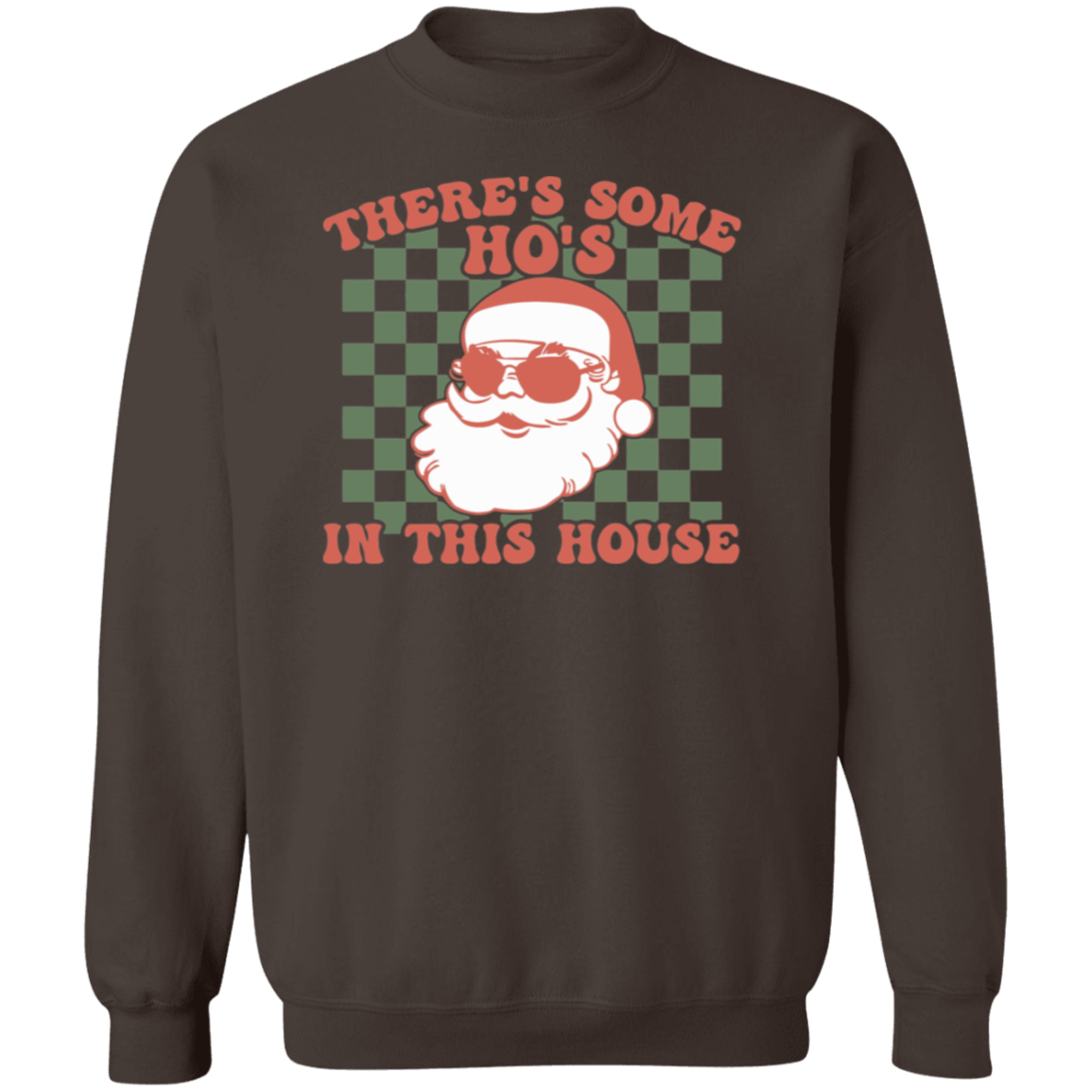 CHRISTMAS - THERE'S SOME HO'S IN THIS HOUSE / UNISEX SOFT HOODIE