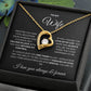 To My Wife Forever Love Necklace - Valentines Day, Mothers Day, Birthday, Anniversary Gift