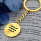 YOU'RE MY FAVORITE ASSHOLE KEYCHAIN - VALENTINES GIFT, FROM THE HEART, GREAT FUNNY GIFT, ANNIVERSARY